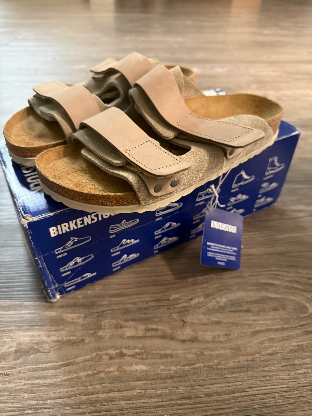 Birkenstock Women’s Uji Size 6-6.5 - Taupe Beige